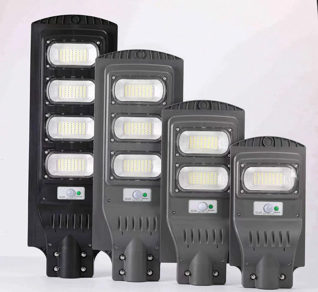 ضوء حديقة شارع شمسي LED يعمل بالطاقة الشمسية مع مستشعر حركة لجميع الأغراض بالجملة