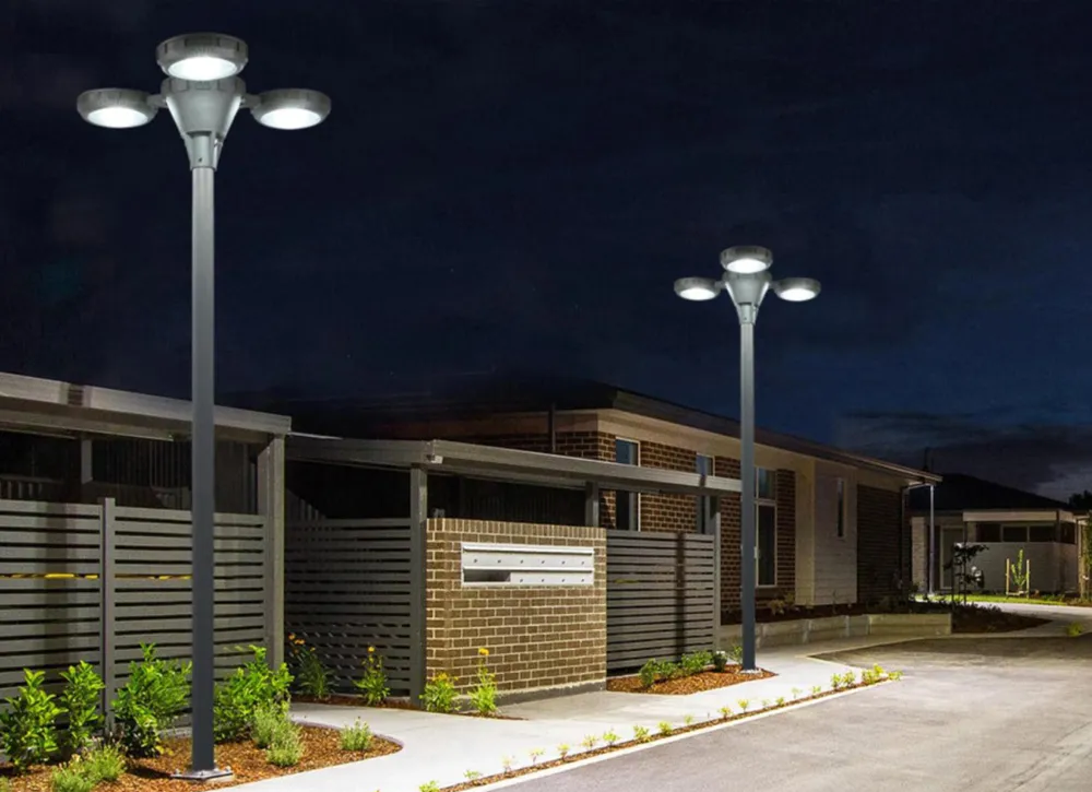 تصنع الصين ضوء حديقة LED ضوء بقعة LED خارجي للاستخدام في الحديقة والممرات والممرات الخارجية كشاف شمسي عالي القدرة