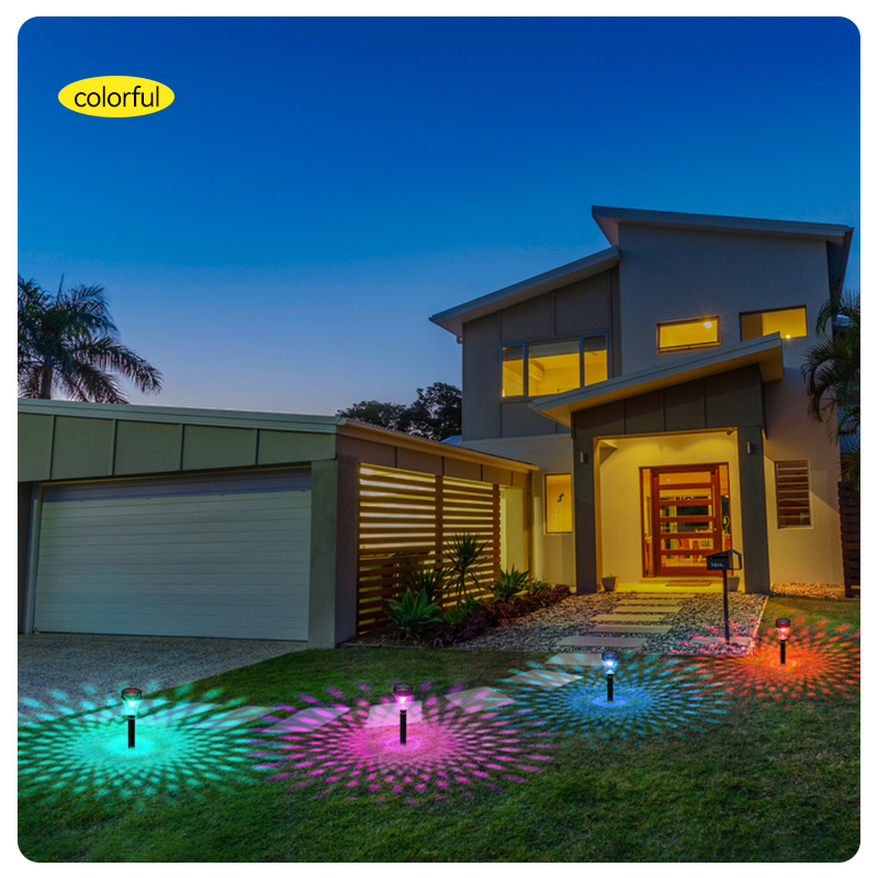 ضوء زينة LED مدمج يعمل بالطاقة الشمسية لحديقة، فناء، ساحة، ممر، ممر سيارة، ضوء مسار من الألمنيوم للباحة