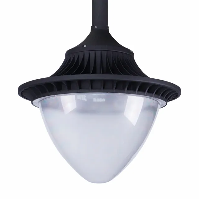 أضواء حديقة خارجية عالية السطوع مصنوعة من الألمنيوم مع عمود مثبت للتعليق 110lm/W 60W 100W