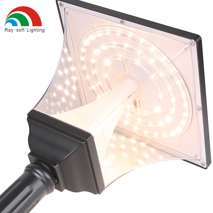 أضواء مسار شمسية LED خارجية للفناء والحديقة