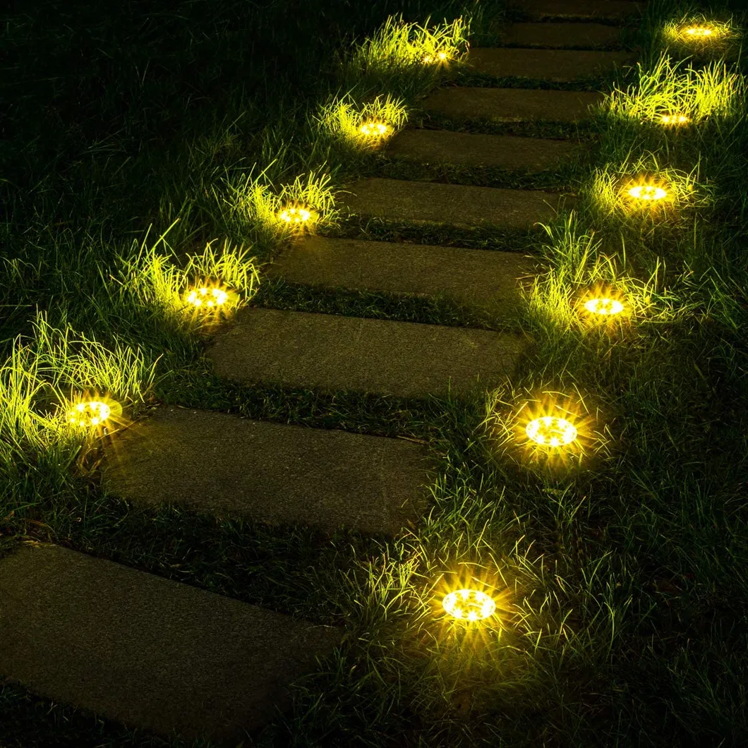 قاعدة مصباح حديقة مثبتة على الأرض لاستبدال أضواء الشمسية LED