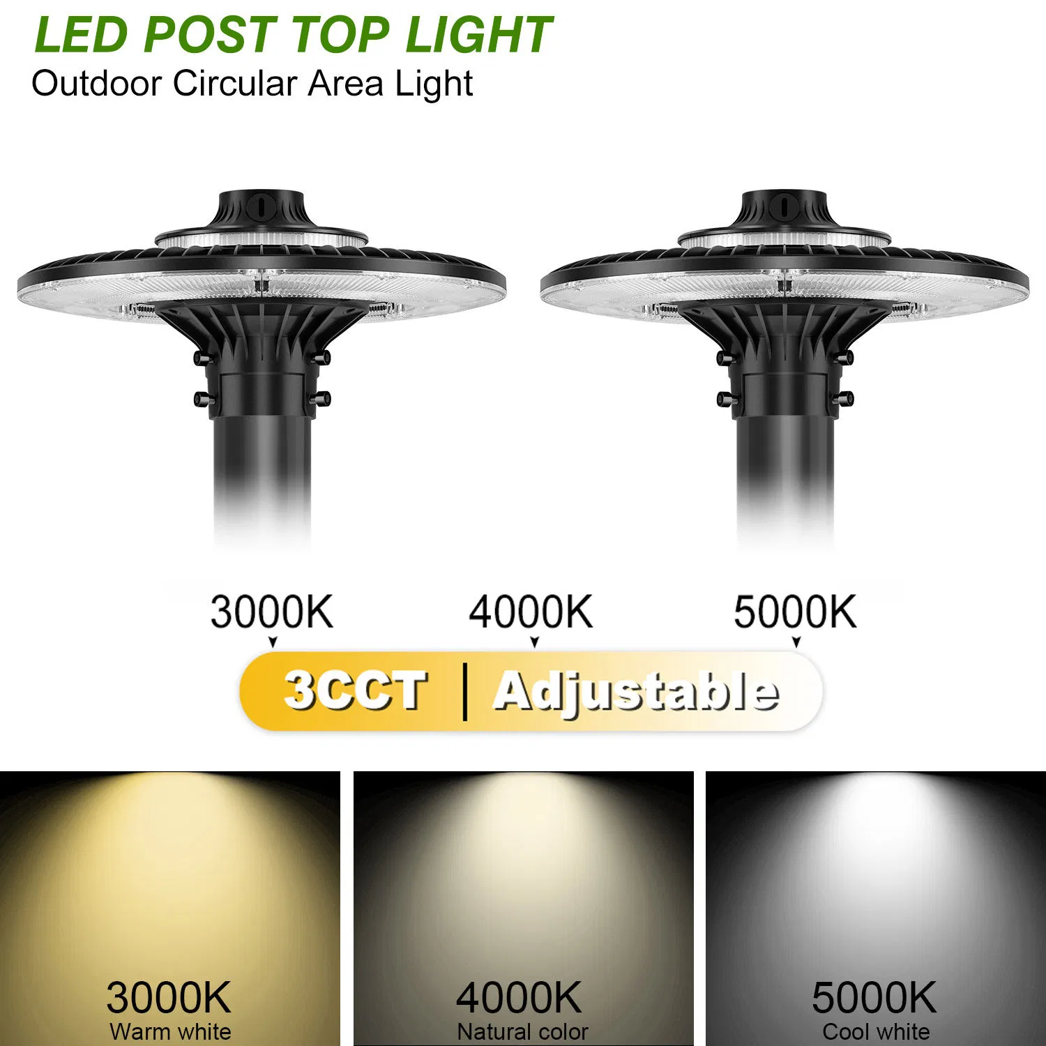 أضواء ممرات خارجية LED مقاومة للماء IP65 هيكل من الألمنيوم مزود بالطاقة AC لحديقة المناظر الطبيعية ومسار الفناء 80W