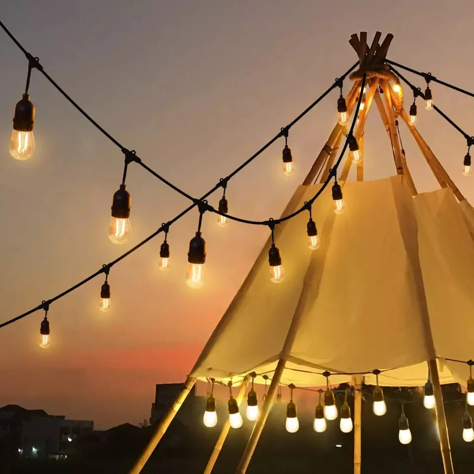 حديقة خارجية IP65 15m ضوء عيد الميلاد LED تجاري
