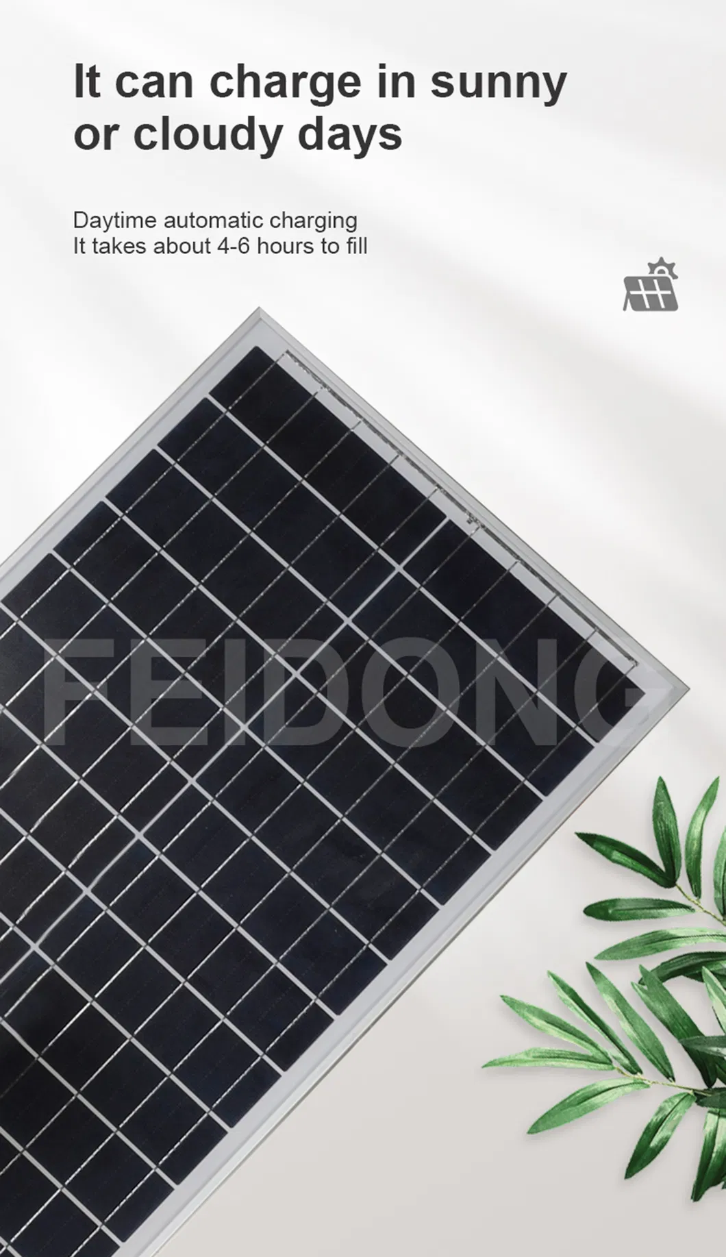 مصباح LED شمسي من الألمنيوم مقاوم للماء للأمان في الهواء الطلق مع مستشعر حركة للحديقة مصباح شمسي ذكي