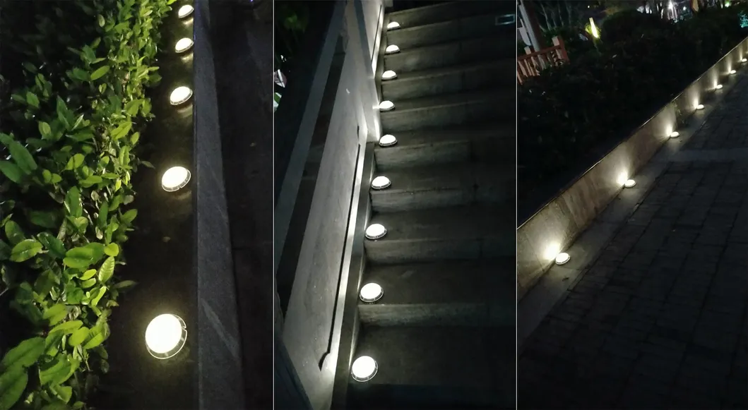 إضاءة خارجية للممرات والحدائق بالطاقة الشمسية