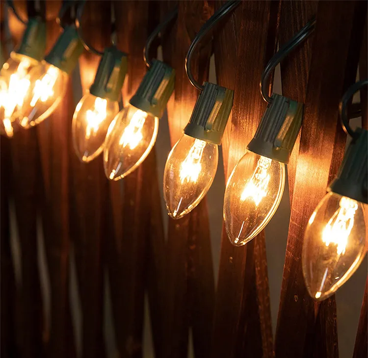 إضاءة خيط LED مقاومة للماء للحدائق والمنتزهات والفناء