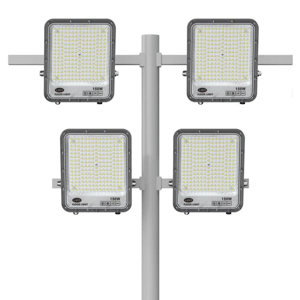 IP67 Ik08 ضوء AC100-265V 300W LED للفيضانات للإضاءة الخارجية لملعب الحدائق المناظر الطبيعية ملعب التنس إضاءة الفناء