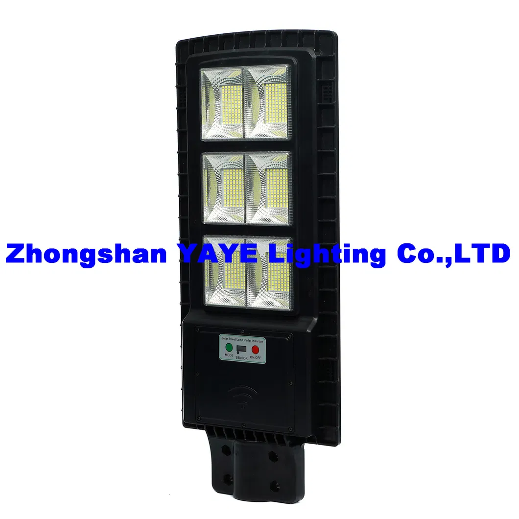 ضوء شارع حديقة LED شمسي متعدد الاستخدامات مع أوضاع التحكم