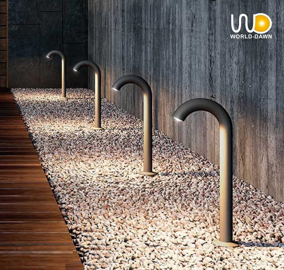 IP65 مصباح خارجي سكني إضاءة حديقة تجارية إضاءة فناء LED ضوء عمود الحديقة