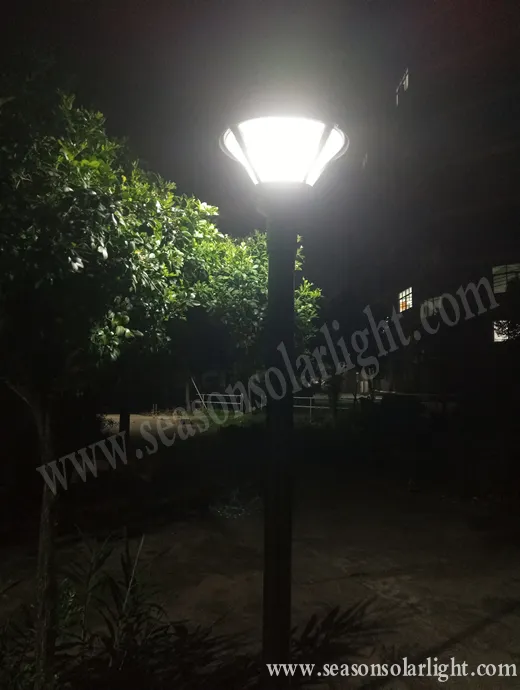 ألو. إضاءة فيلا سكنية خارجية موفرة للطاقة مصباح شمسي لإضاءة الحدائق مع ضوء LED