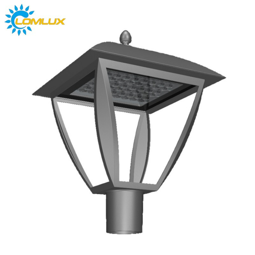 عمود مصباح حديقة مثبت 30W 40W 60W 90W أضواء حديقة خارجية LED