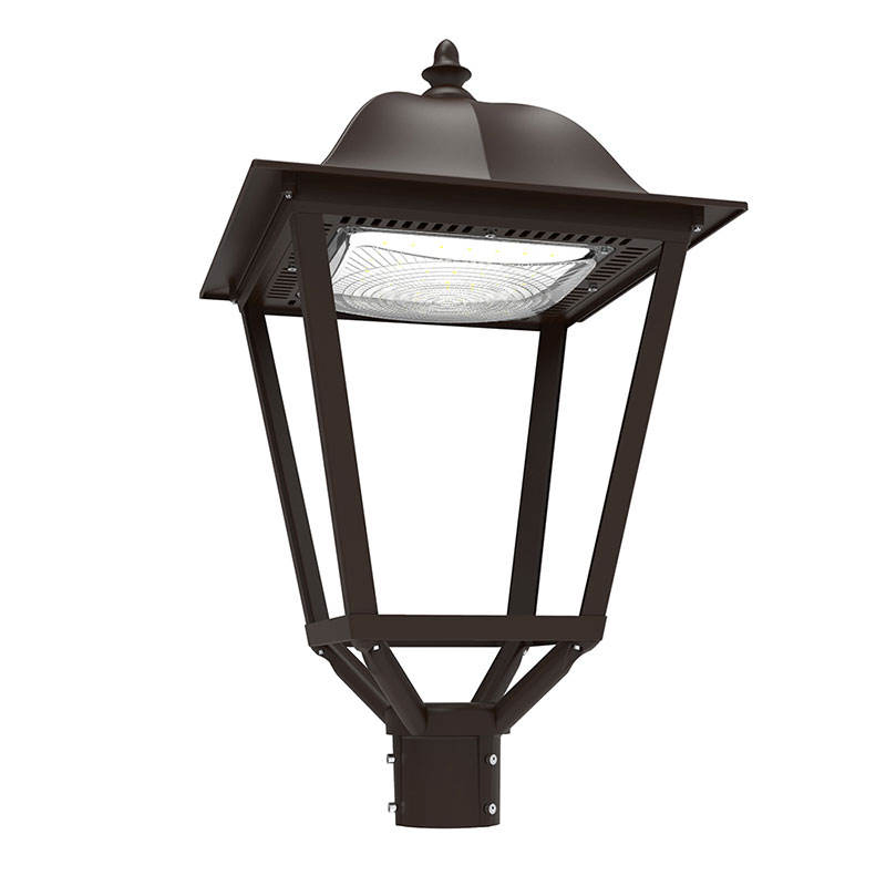 مصباح LED مثبت على عمود من الألمنيوم للاستخدام الخارجي في الشوارع والممرات والحدائق والمنازل والساحات والمناطق المائية IP65