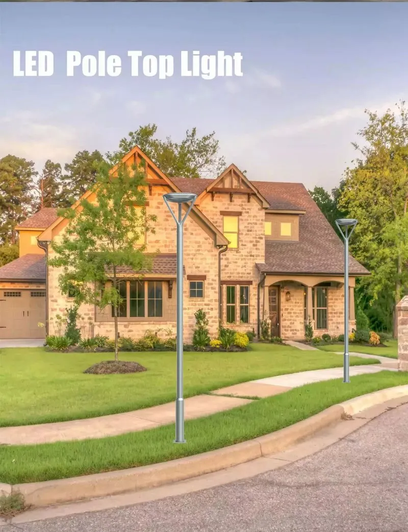 ضوء حديقة مثبت على عمود LED 5years مضمون