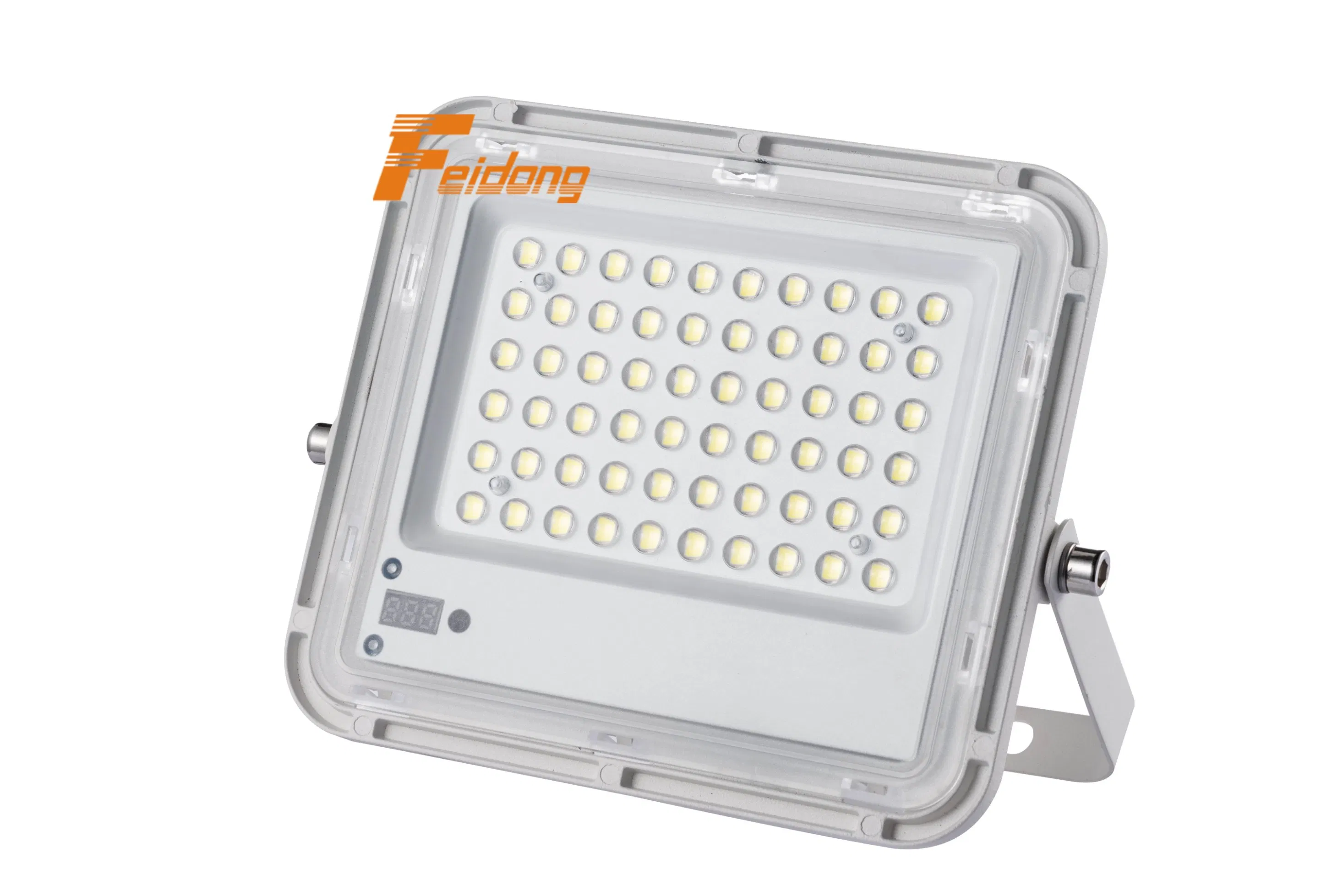 مصباح LED شمسي من الألمنيوم مقاوم للماء للأمان في الهواء الطلق مع مستشعر حركة للحديقة مصباح شمسي ذكي