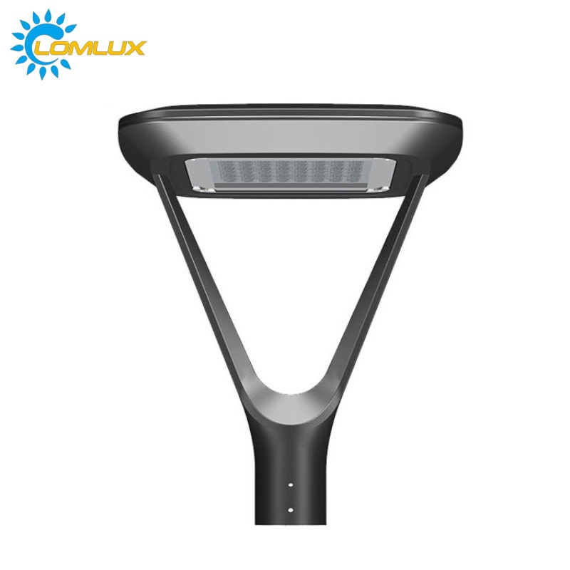 مصباح عمود حديقة حديث بتقنية LED لمواقف السيارات التجارية