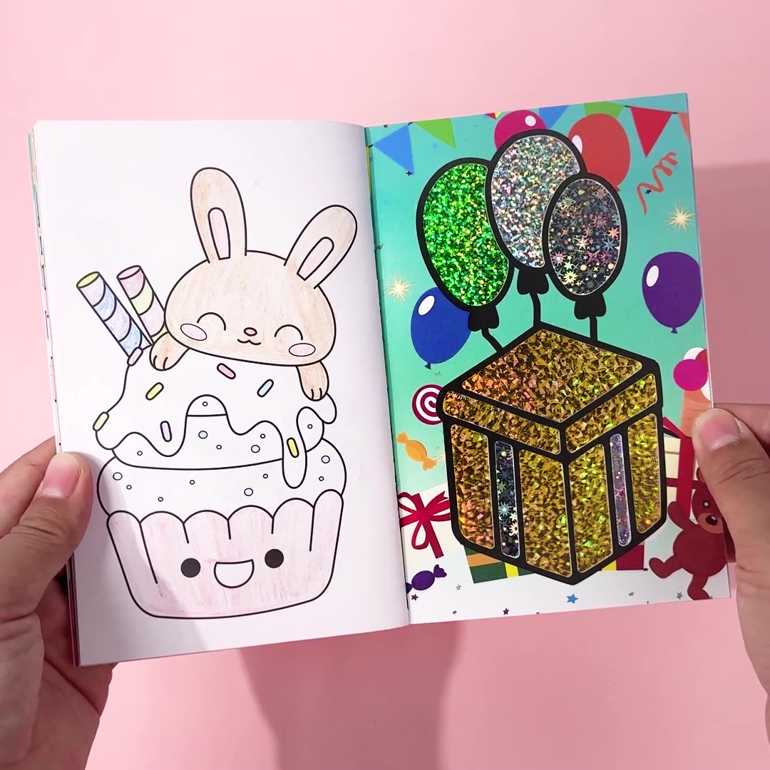 Creative DIY Cardboard Art Kit for Ages 4-12 Animals &amp; Nature Theme Birthday Gift-Arts &amp; Crafts Activity Set