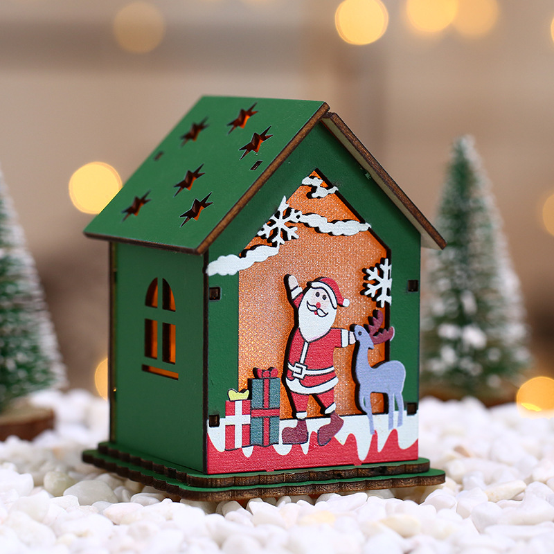 Christmas Wooden DIY Assembly Kit: Festive Craft for Kids &amp; Adults