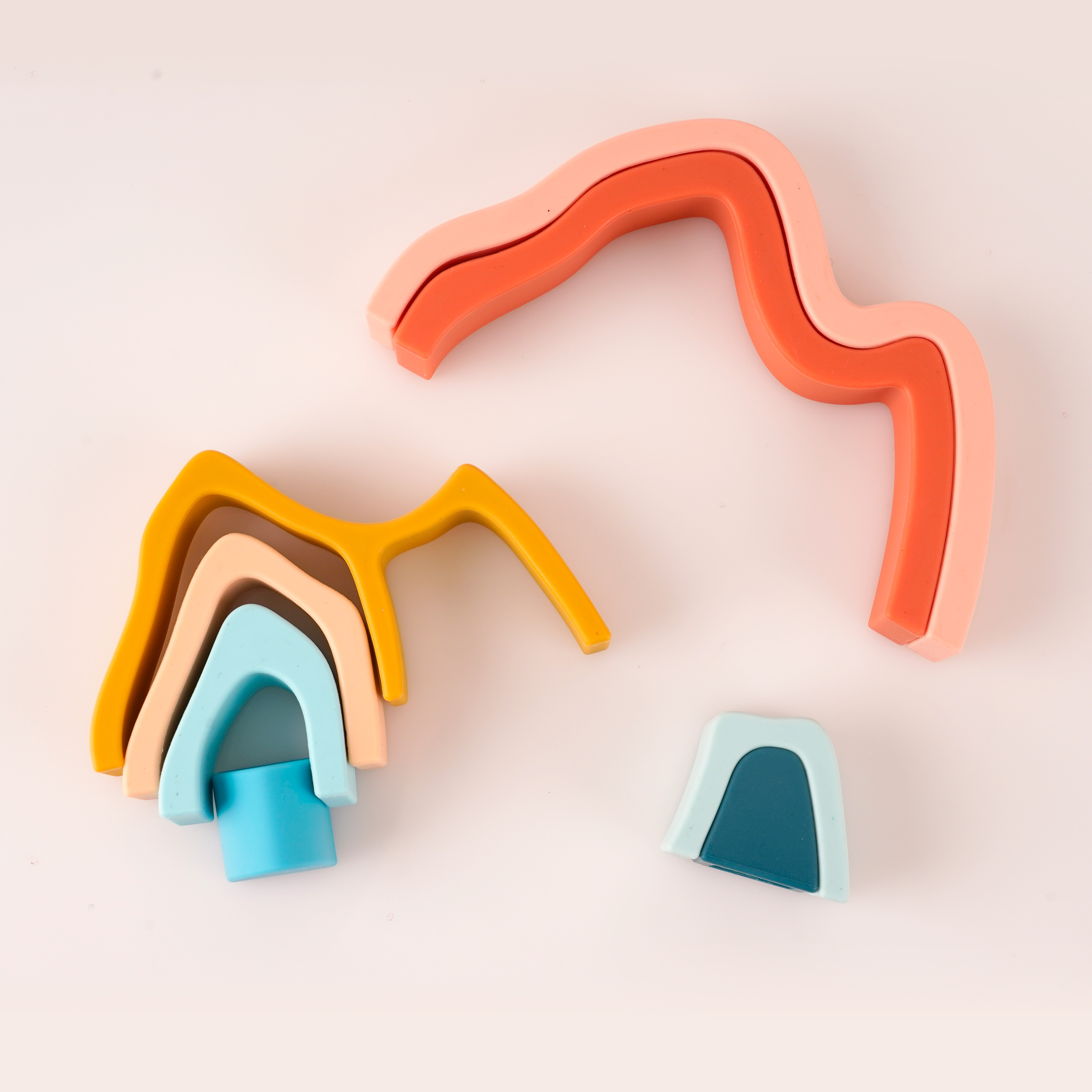 Silicone Stacking Toy Detail 2