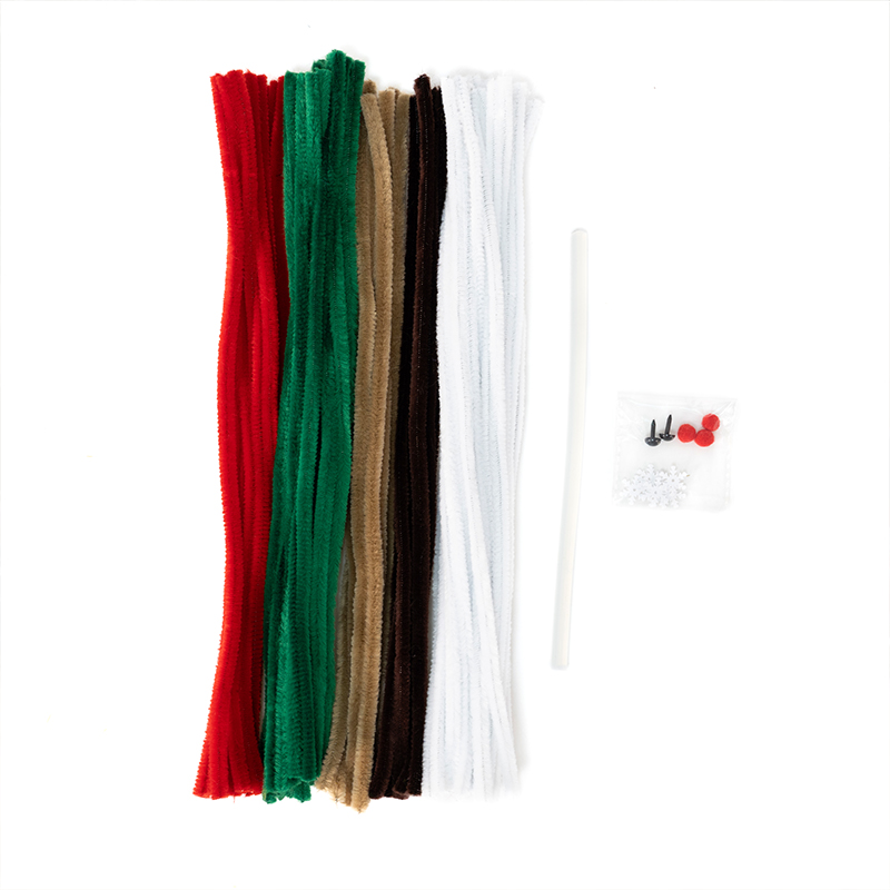 Wholesale Christmas DIY Craft Supplies, Macrame Cord Kit for Holiday Ornaments, Festive Gift for Beginners