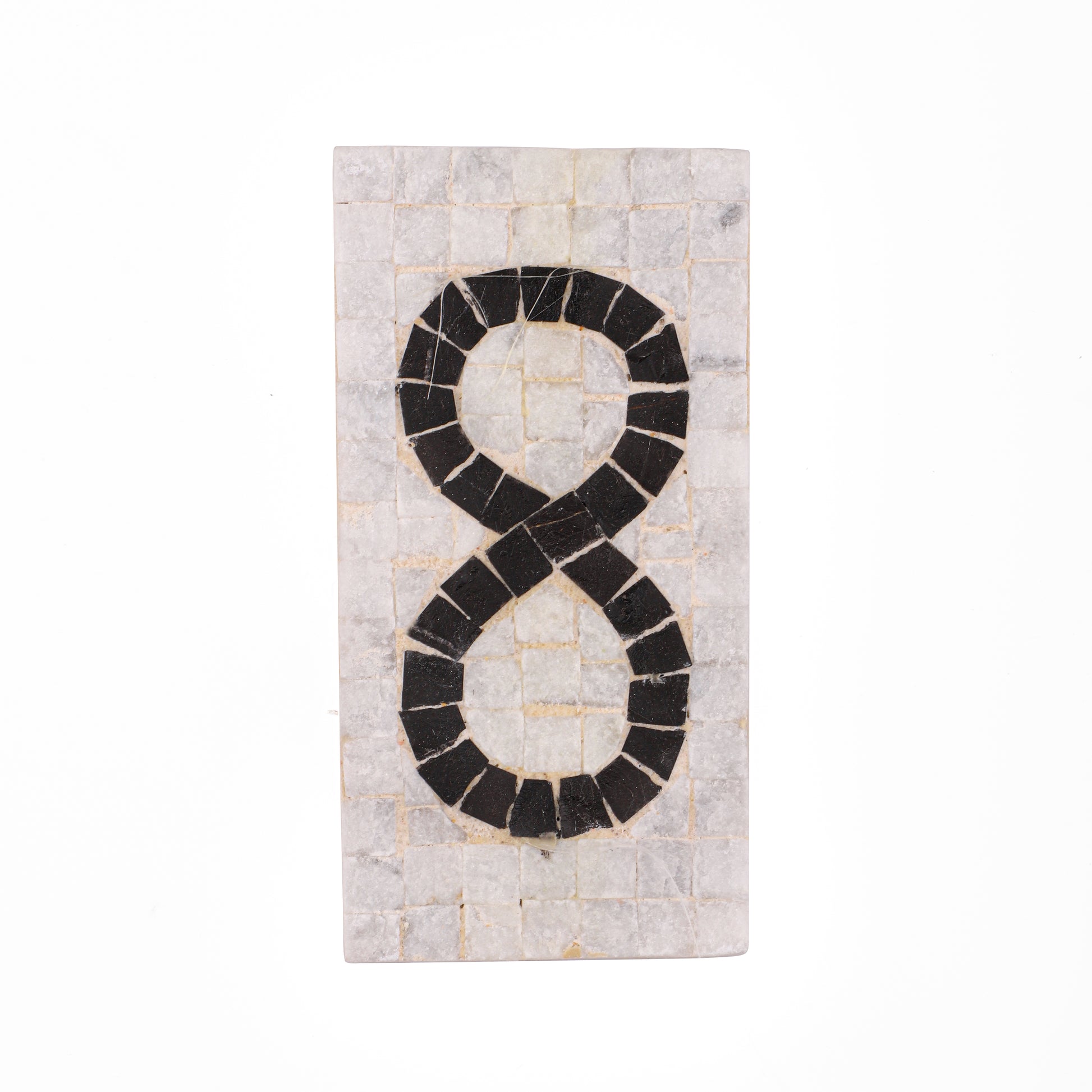 Handmade Mosaic Number Art DIY Craft Kit Complete Set Numbers Personalized Home Decor Signs Projects Solid Pattern