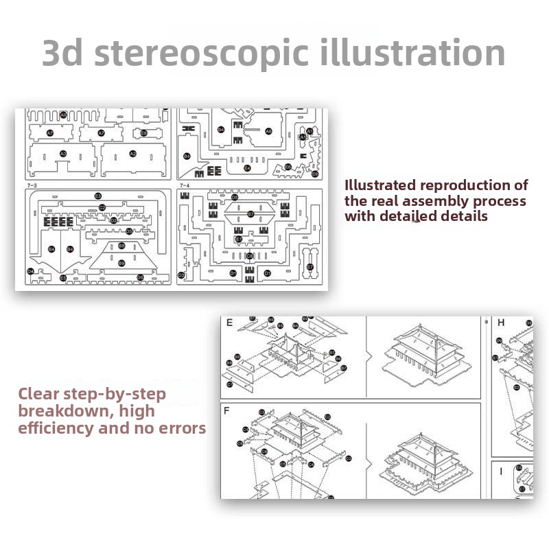 Supplier Creative Wooden DIY Puzzle Toy 3D Craft Kit Fine Motor Skills Building Activity Perfect Birthday Gift for Boys &amp; Girls