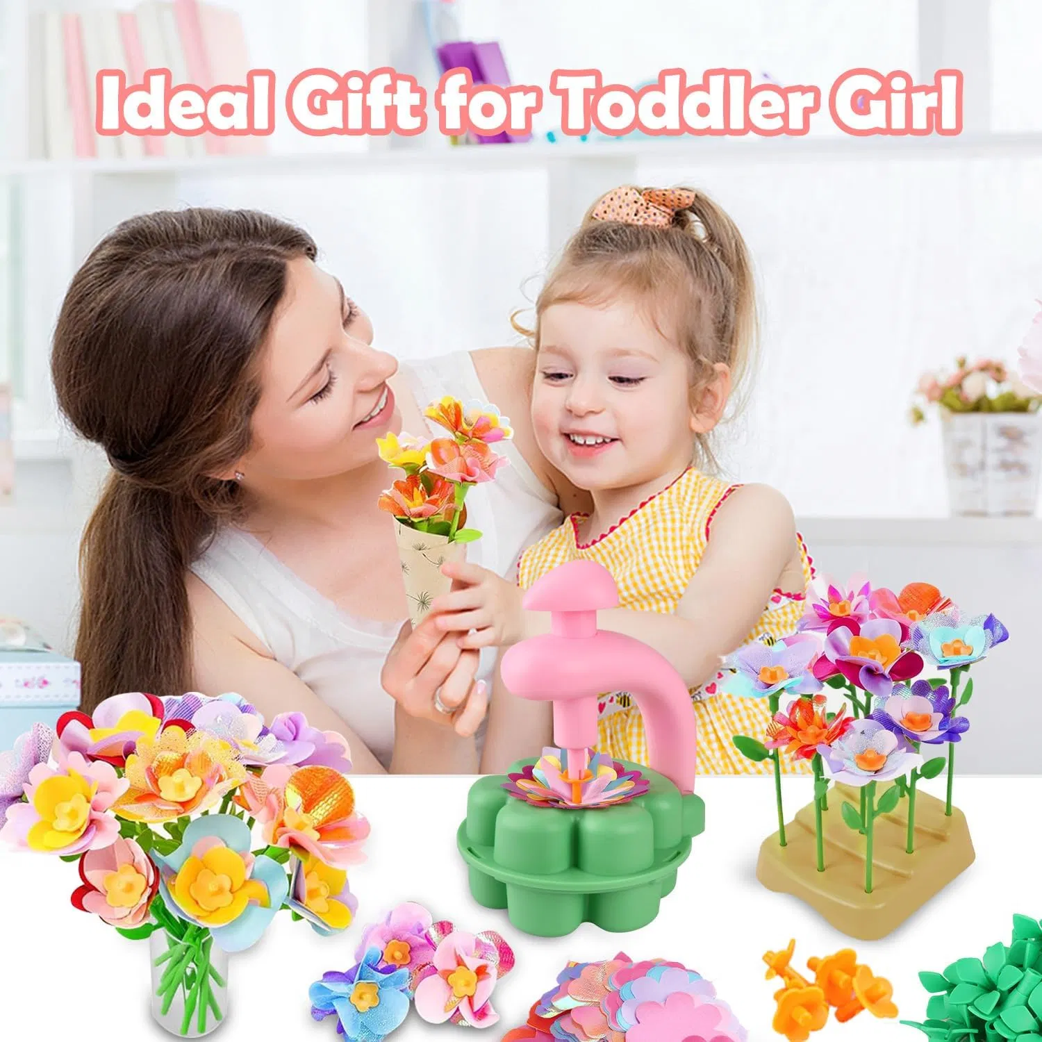 DIY Fabric Flower Bouquet Craft Kits for Creative Fun