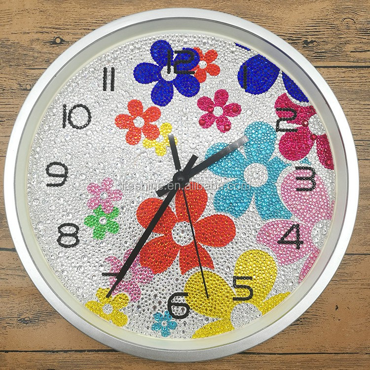 5D Diy Clock Diamond Painting Embroidery Kit