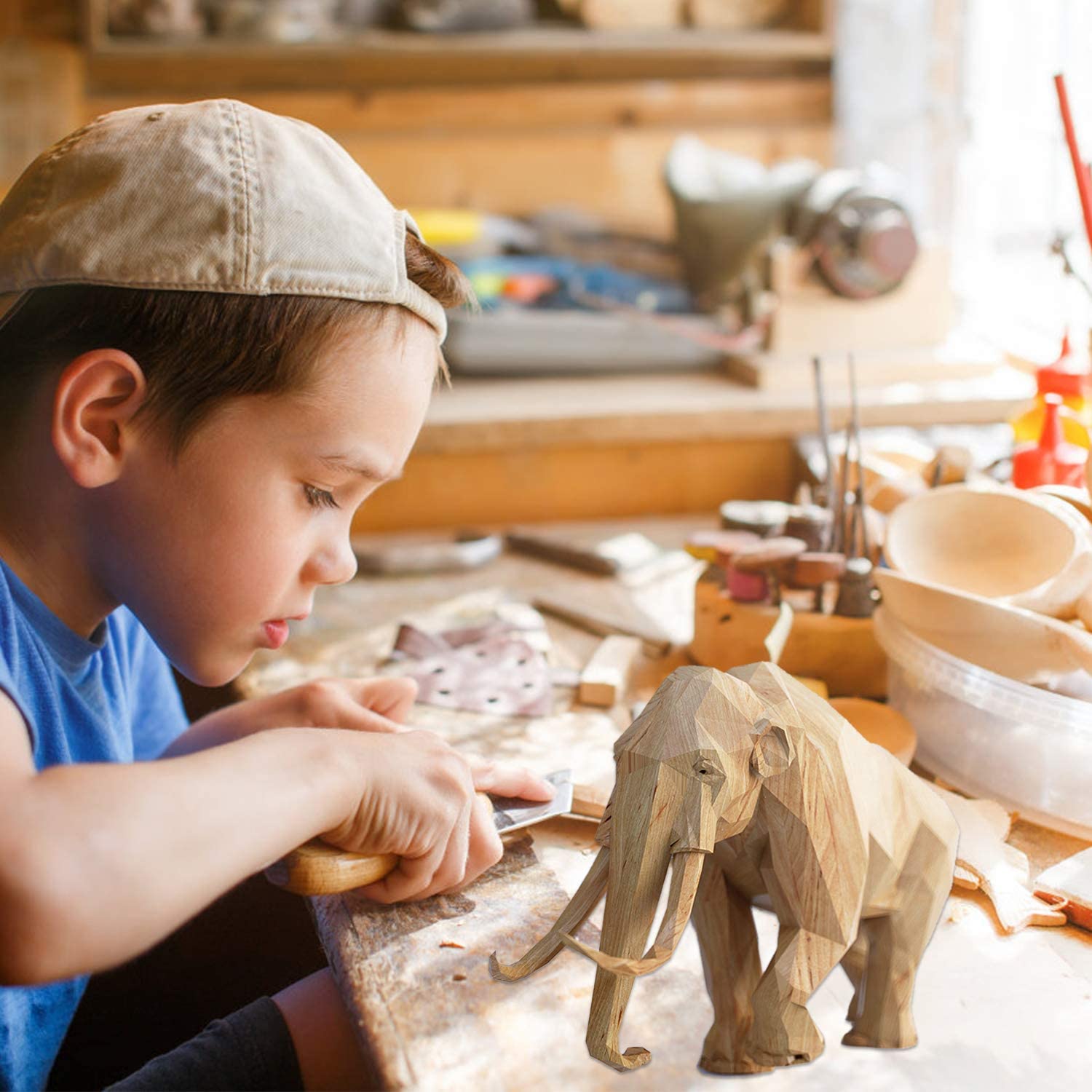 Basswood Carving Blocks Application 1