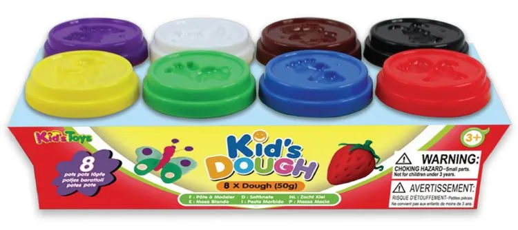 Play Dough Kit for Kids Clay Play 8 Colors DIY Craft Set