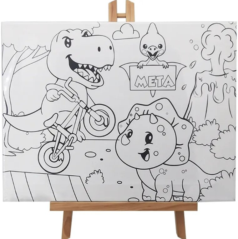 Popular Cartoon Kids Painting Set Art Drawing DIY Kit