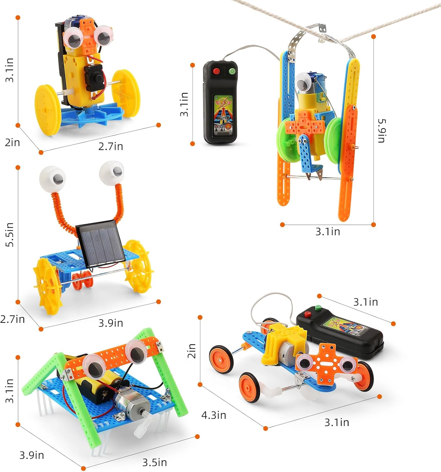 Boys Crafts Robotics Science Kits Experiments Activities Engineering STEM Toys Diy Science Kit