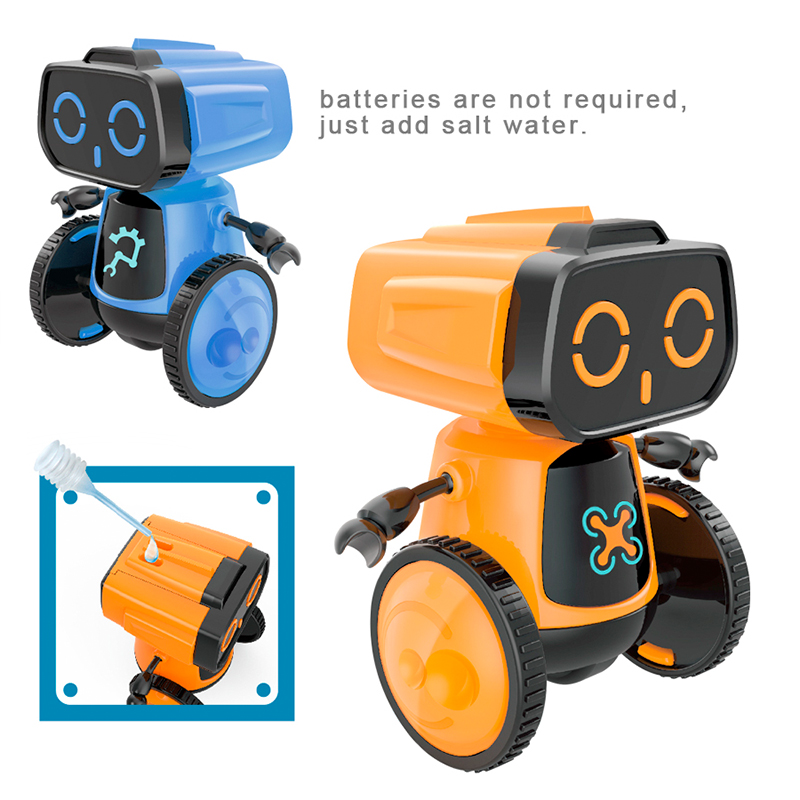 Salt Water Powered Robot DIY STEM Kit Educational Science Experiment Toy for Kids Learning Gift