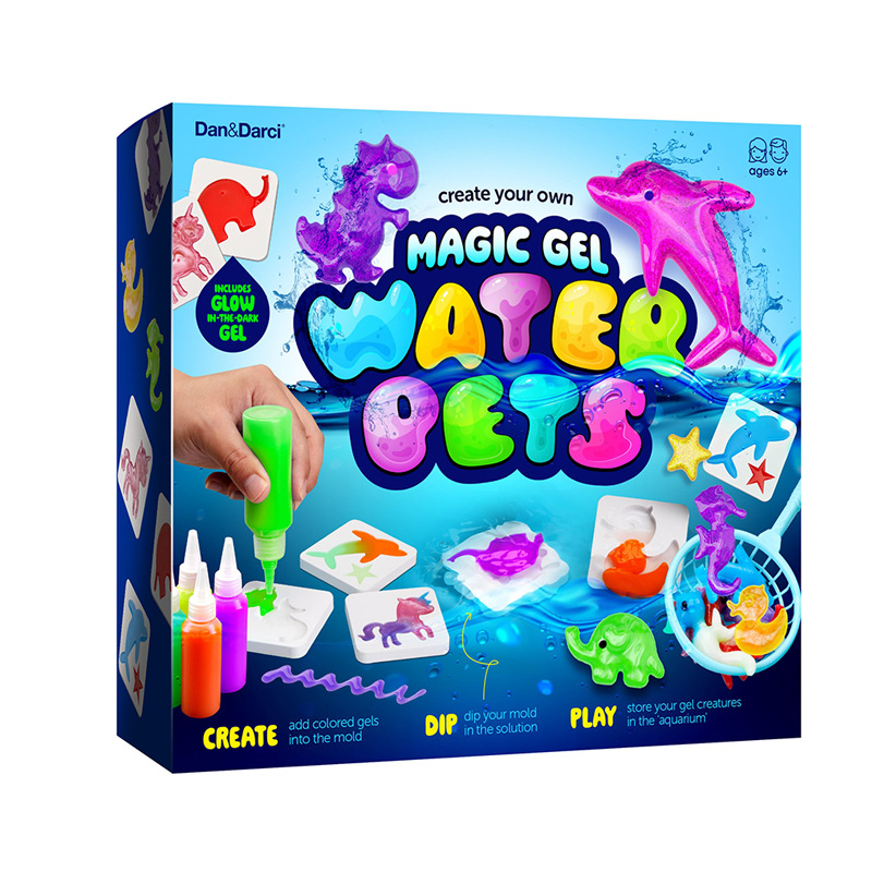 Fun DIY Arts &amp; Crafts Kit Kid STEM Educational Magic Water Elf Toy Kit Aqua Fairy Water Gel Kit