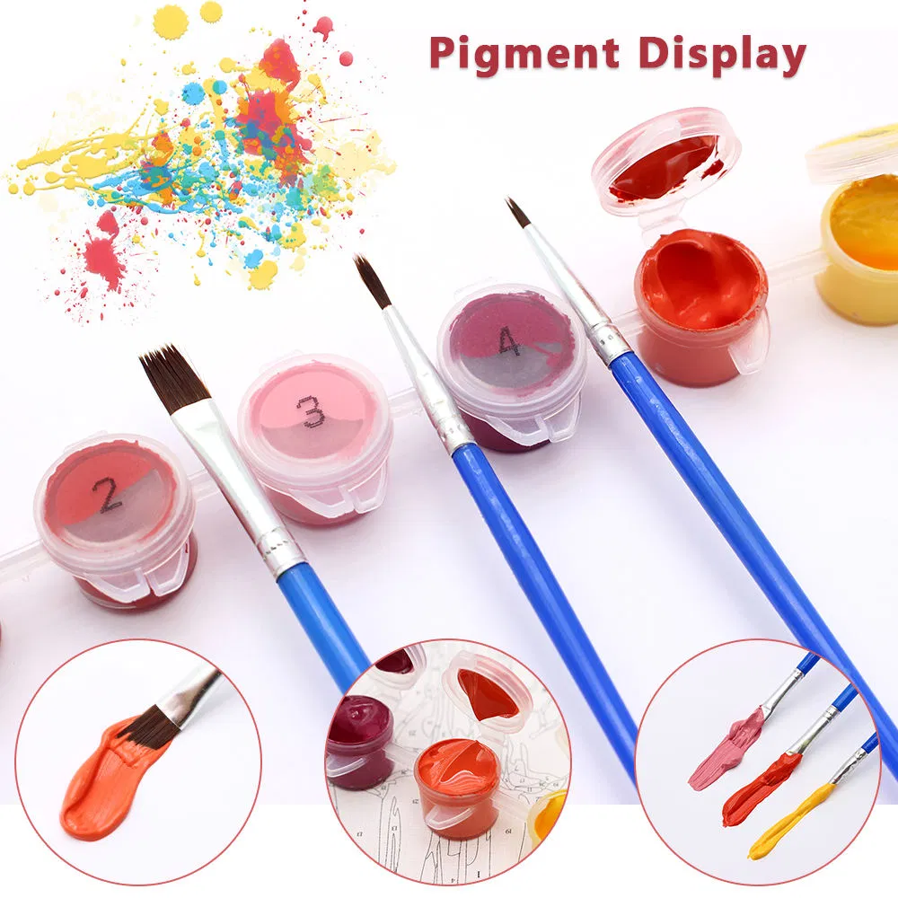 DIY Easy Oil Painting Canvas Kit Abstract Art Painting Art Hanging Picture Decor for Bedroom