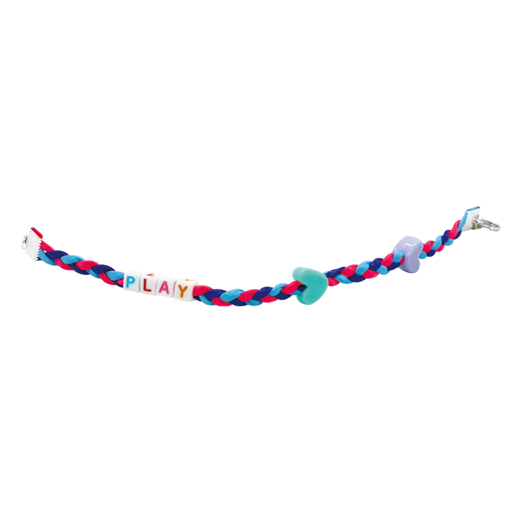 BaiBo DIY Plastic Jewelry Making Kit-Create Your Own Colorful Beaded Bracelet with Unique Charms