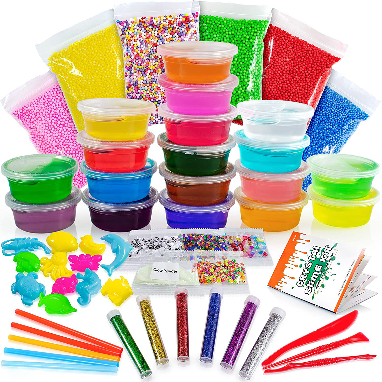 Diy Supplies Customized Korea Slime Kit Kids Foam Glitter Cream Fluffy Kit De Slime Super Cool Japan Slime Maker Kit