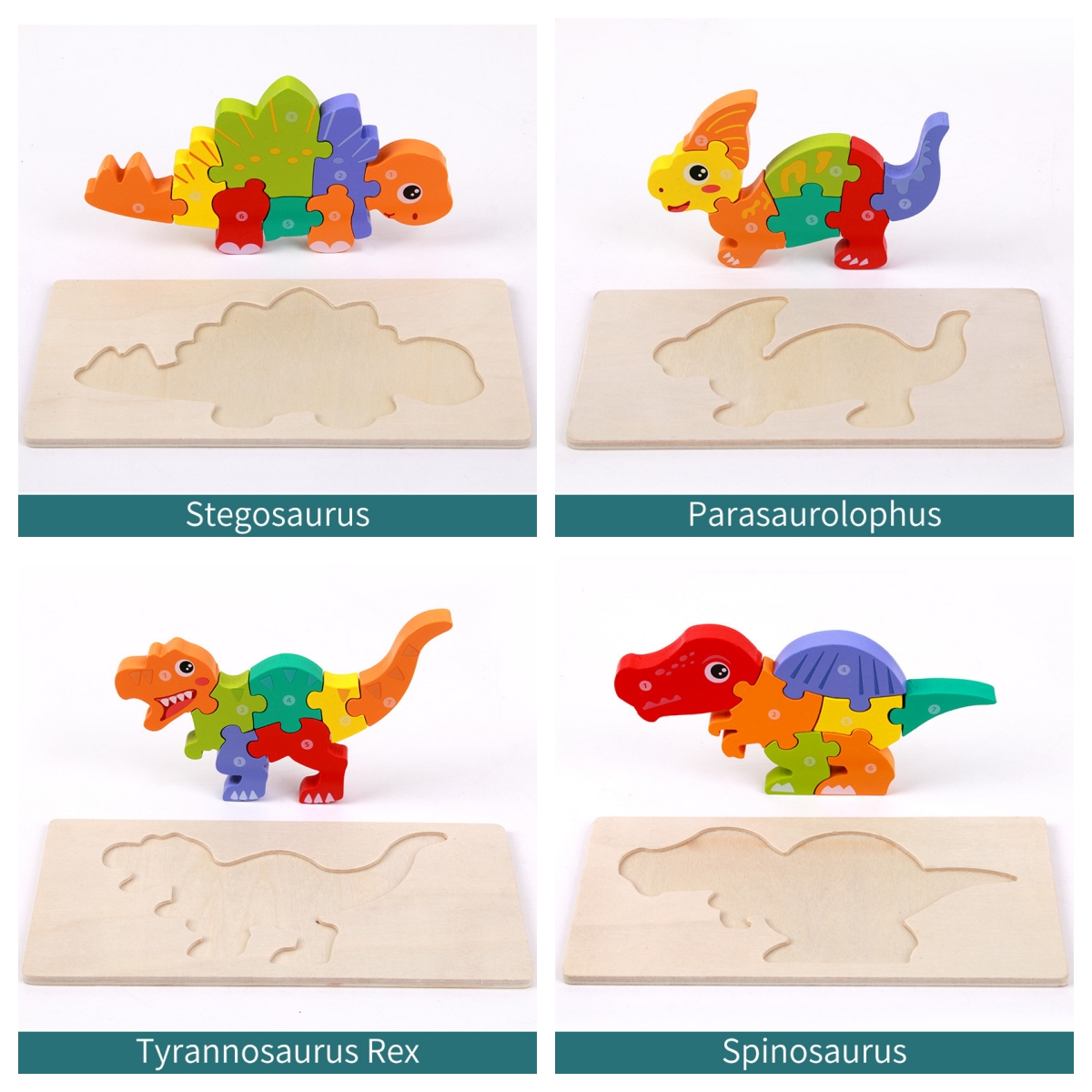 3D Animal Wooden Puzzle 2