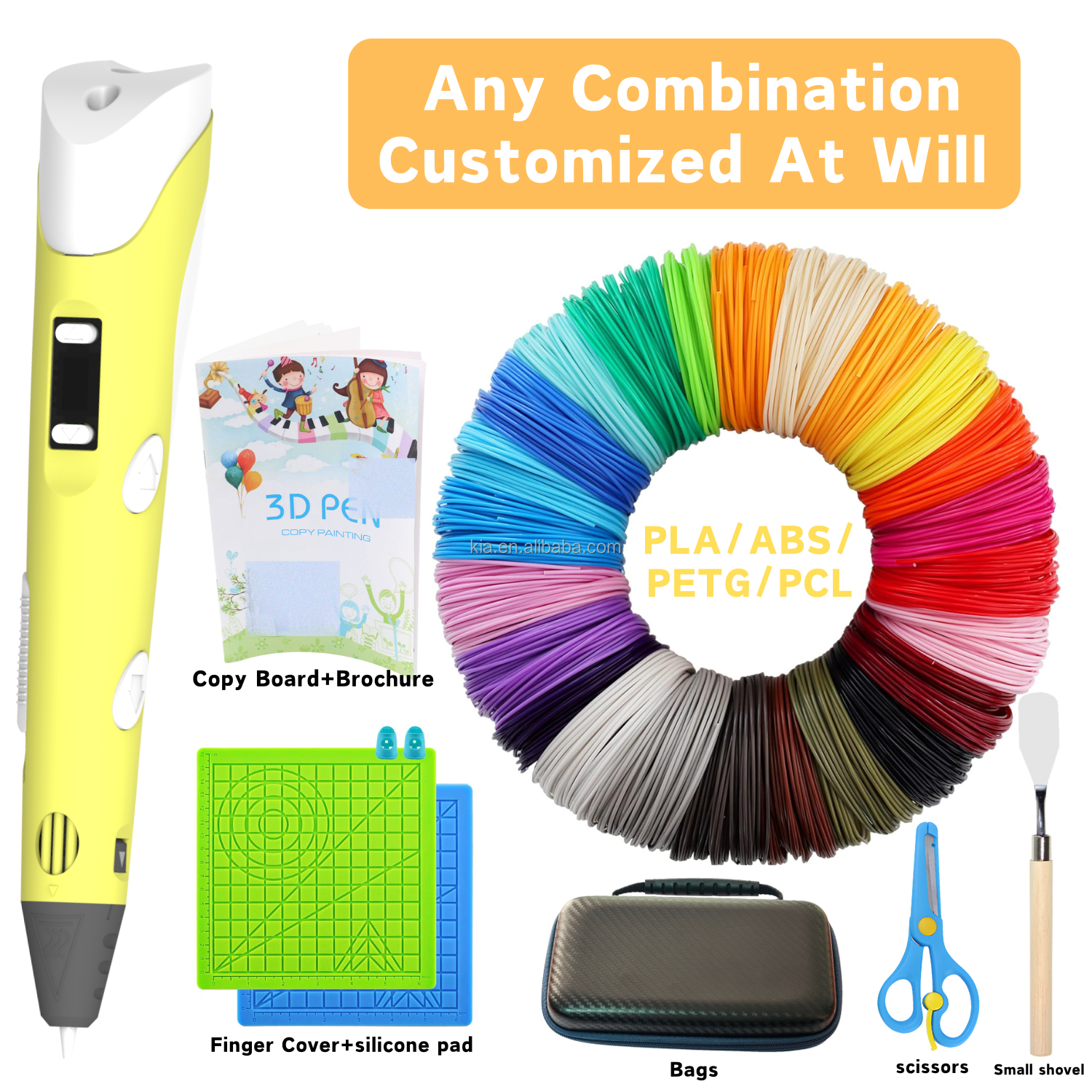 Educational Digital Toys Creative Diy 3d Art Pen for Kids
