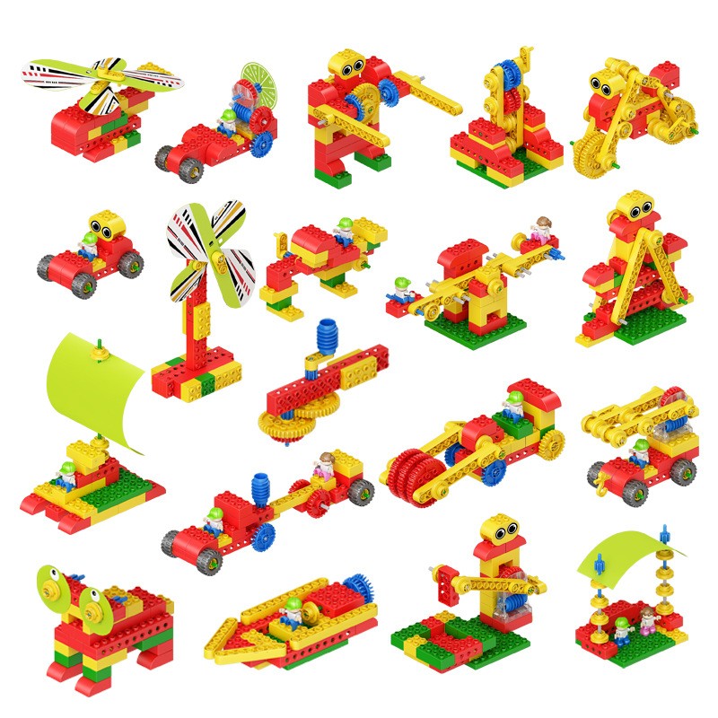 Classic Toy Kit 9656 Kids Preschool Educational DIY Creative Assembly Building Block Set