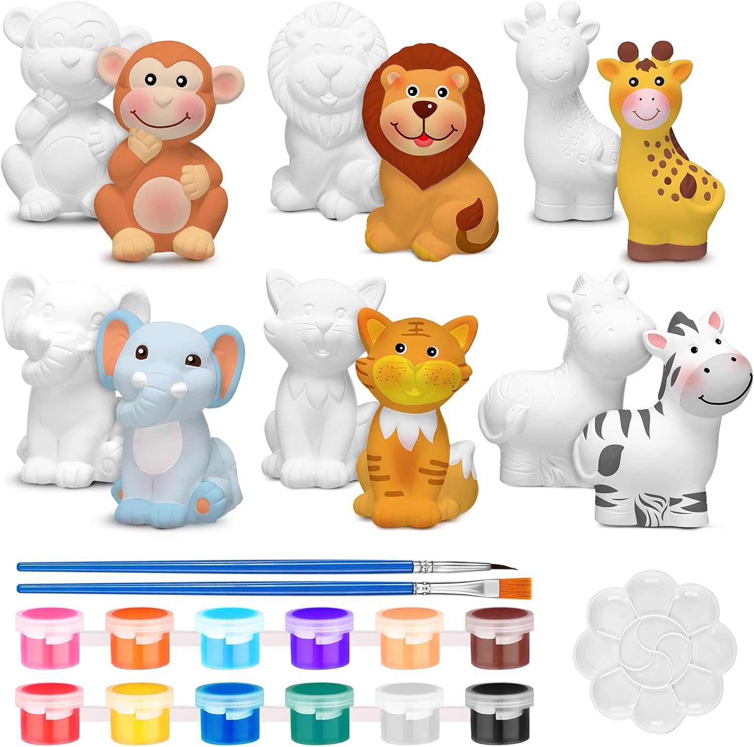 Wholesale DIY Plaster Painting Kits for Kids, Educational Toy with Ceramic Crafts and Art Materials