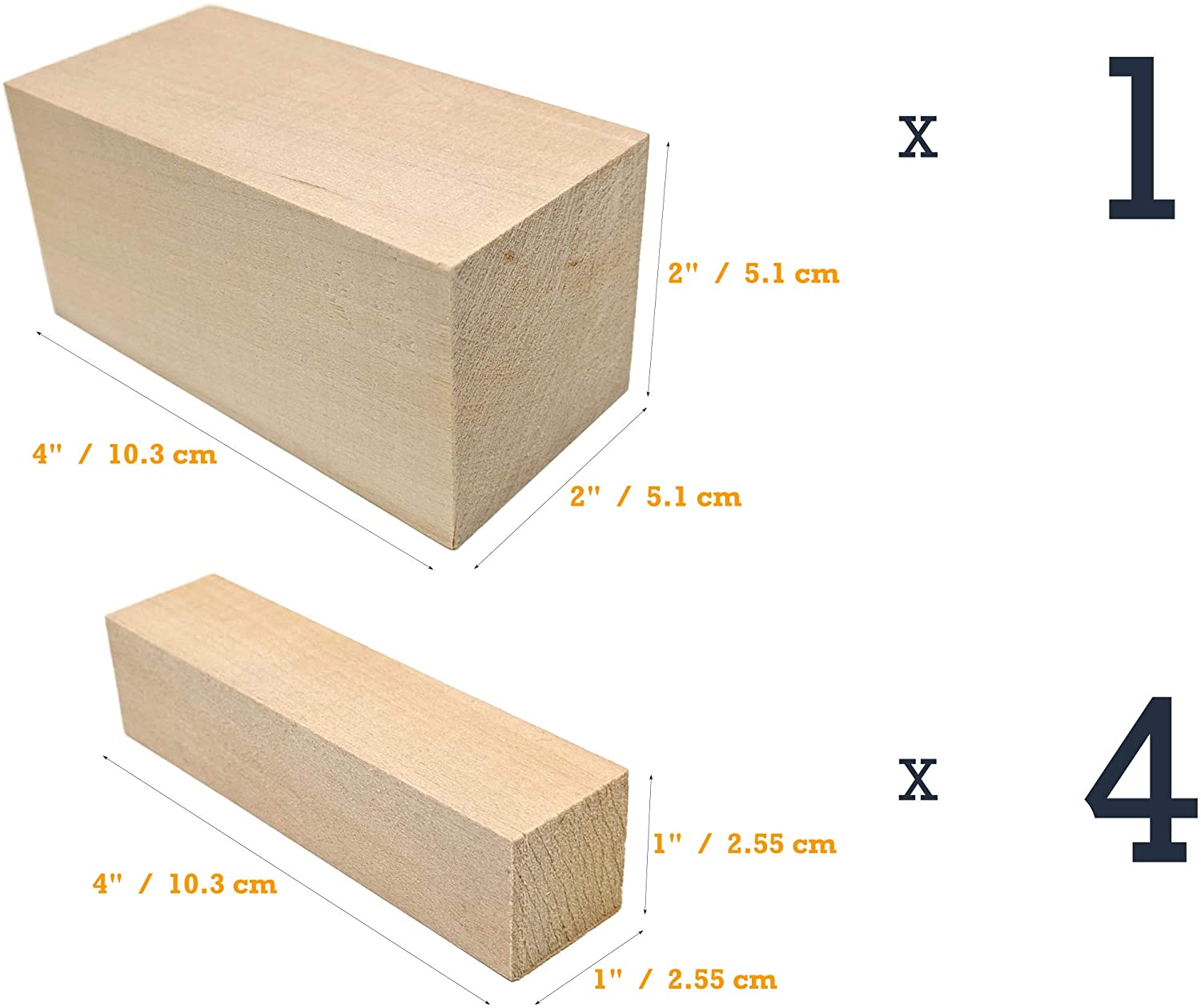 Basswood Carving Blocks Detail 2