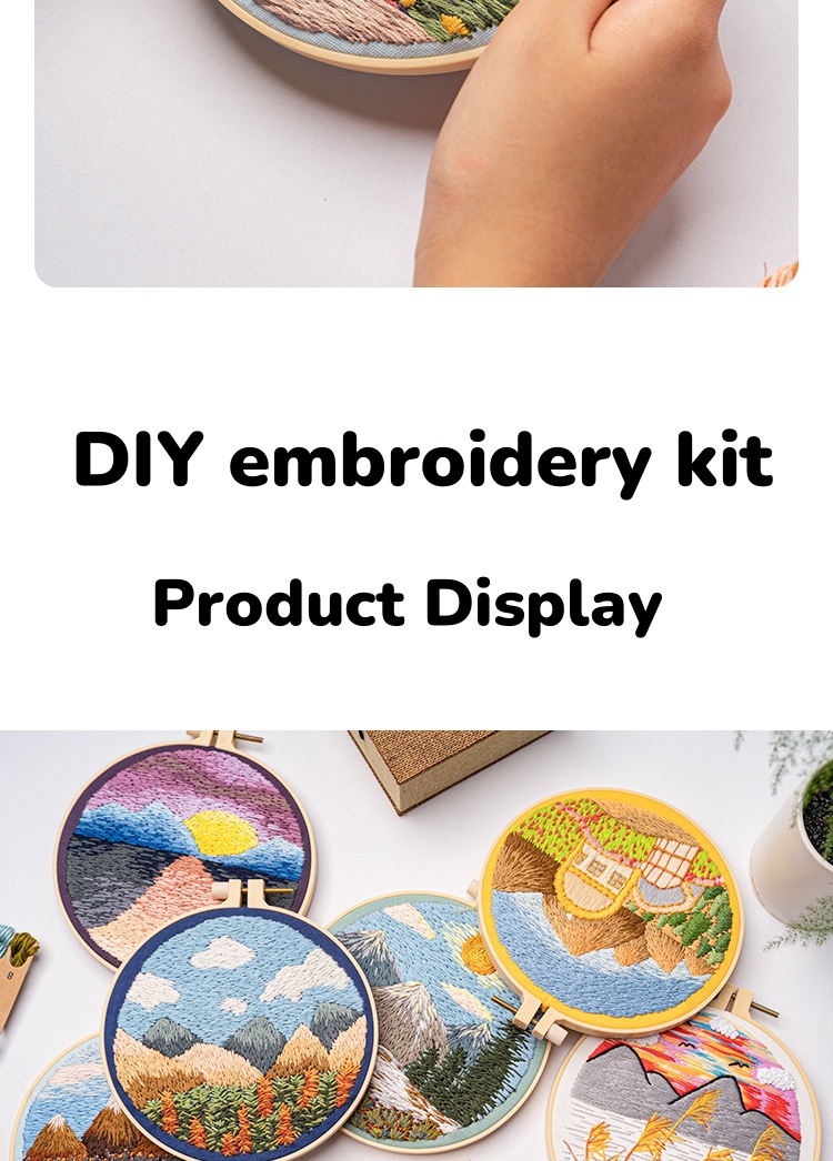 DIY Embroidery Kit Image 3
