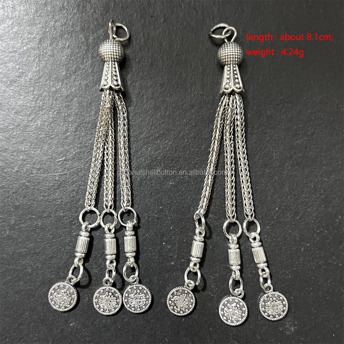 Multi Types Tassel Jewelry DIY Making Kits Rosary Necklace Bracelets Findings Zinc Alloy Metal Pedants