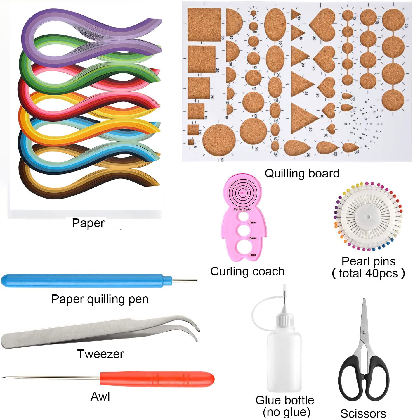 Paper Quilling Kit Detail 1