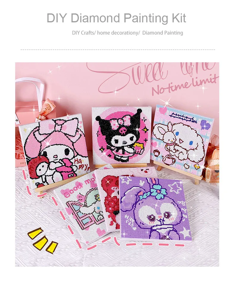 Creative DIY Diamond Painting Kit for Kids' Arts & Crafts