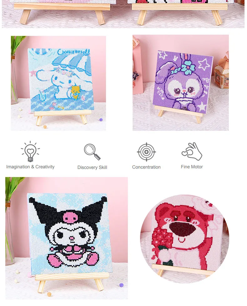 Creative DIY Diamond Painting Kit for Kids' Arts & Crafts