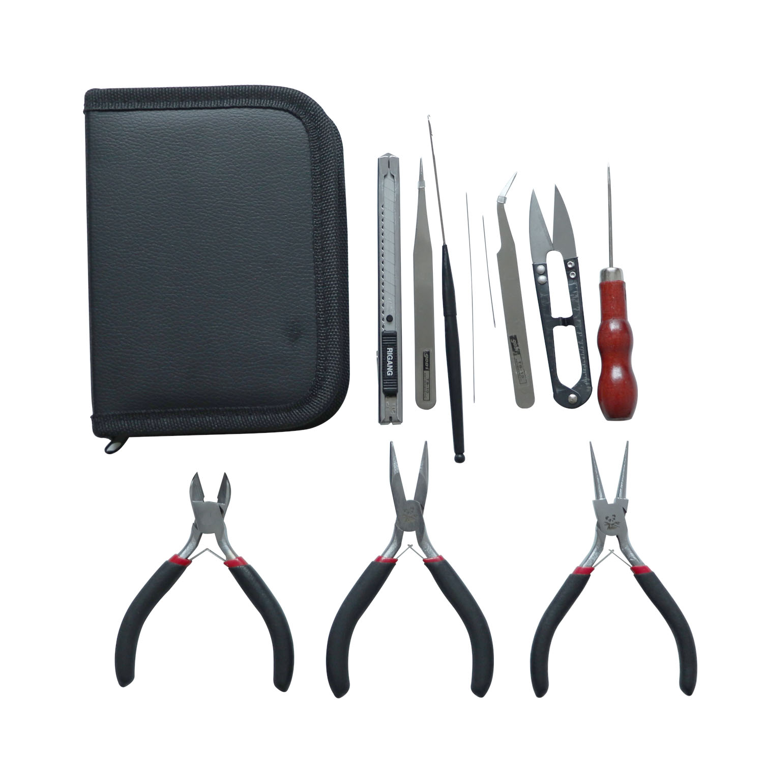 Boasta Jewelry Making Tool Kit Set with Zipper Case 8pcs 12pcs Set for Beading Repair Wire Cutting DIY Craft