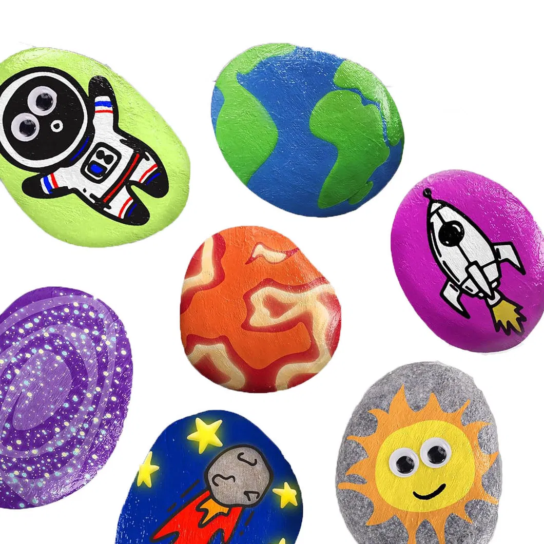 Rock Painting Kit Glow in The Dark Paints