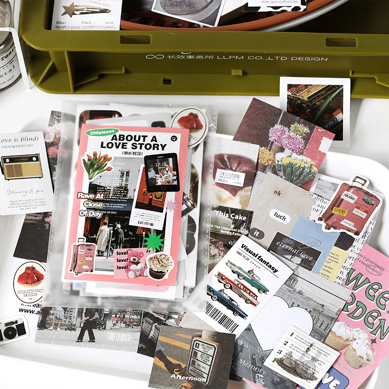 Vintage Aesthetic Scrapbook Journal Kit 3